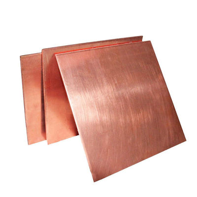 Fonte de encomenda mínima de uma tonelada c10100 c12000 chapa de cobre chapa de cobre Serviço de transformação Corte Cu Min 99%