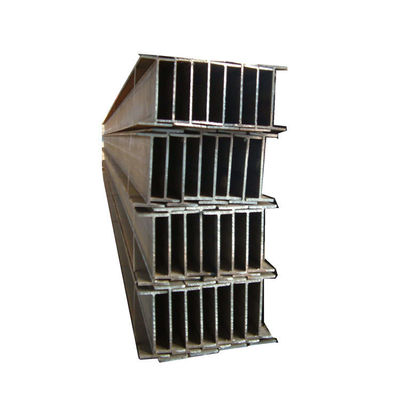 JIS G3101 EN10025 ASTM A36 ASTM A572 ASTM A992 viga H galvanizada padrão para construção de edifícios