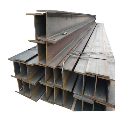 Construção precisa 20x20 H viga SS540 S235 S275 S355 A36 A572 G50 G60 com largura e espessura de flange personalizáveis