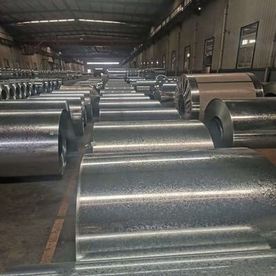 Full Hard Dx51d Dx52d Dx53d Cold Rolled Galvanized Steel Coil com superfície ligeiramente oleada em de Duty Free