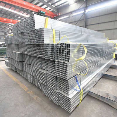 Resistência à corrosão superior 0,12 mm-6 mm espessura tubo e tubo de aço galvanizado quadrado a quente com certificado ROHS