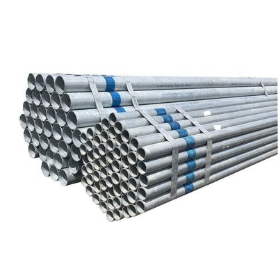 Testes rigorosos de tubos de aço galvanizados de spangle regular com garantia