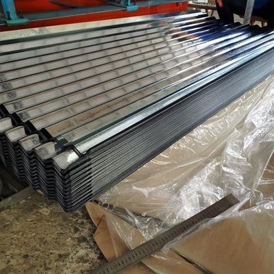 Folha de telhado galvanizado espangular regular para teste e garantia rigorosa 0,12-1,2 mm * 600-1250 mm