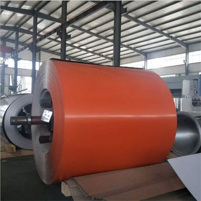 Bobina de aço galvanizado de cor em cores mais populares com serviço de processamento de dobra e largura de 600-1250 mm