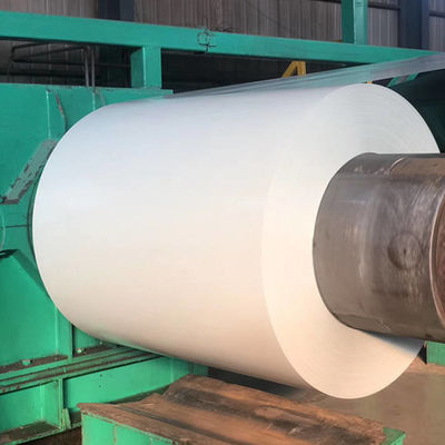 Bobina de aço galvanizado de cor em cores mais populares com serviço de processamento de dobra e largura de 600-1250 mm