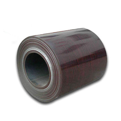 Material bobina de aço galvanizado revestido de cor com serviço de processamento de dobra e largura de 600-1250 mm