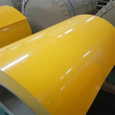 Material bobina de aço galvanizado revestido de cor com serviço de processamento de dobra e largura de 600-1250 mm