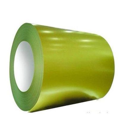 Escola de aço galvanizada pre-pintada e revestida de cor e mais popular para fabricação de folhas onduladas de largura 600-1250 mm