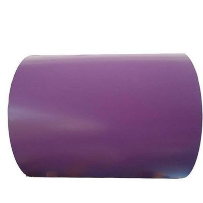 PPGI bobina de aço revestida por cores Z40 Z80 Z100 com material de dureza média e largura 600-1250 mm