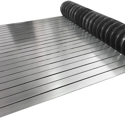 Faixa de aço inoxidável de 2 cm x 0,7 mm x 50 m com tolerância de ± 1% e aplicações versáteis