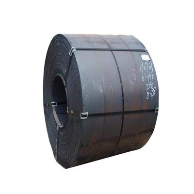 Técnica de laminagem a quente Custom Q195 Q215 Q235 Q255 Q275 Q355 Ss400 S235jr Bobina de aço galvanizado de carbono para chapa de caldeira
