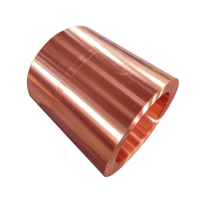 99% Cu Min Cobre em tiras e bobinas para produtos de largura variada