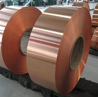 Empilhadeira de cobre de largura personalizada para aplicações industriais Largura 1 mm-2500 mm ou de acordo com os requisitos