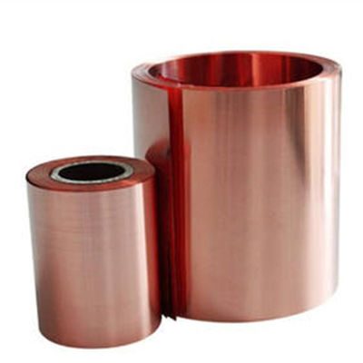 1mm-2500mm Largura CDA110 bobina de tira de cobre com largura e matérias-primas personalizáveis