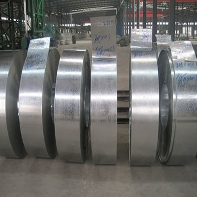 Faixa de aço galvanizado de carbono com largura personalizável 9,8-850 mm e revestimento Z41-Z60