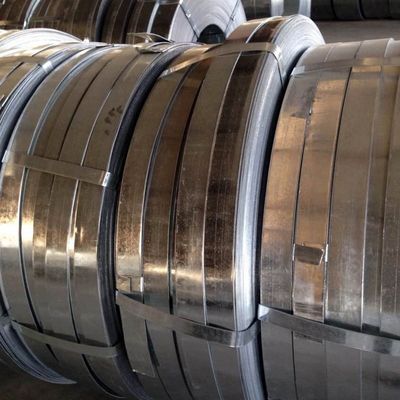 Faixa de aço galvanizado de carbono com largura personalizável 9,8-850 mm e revestimento Z41-Z60