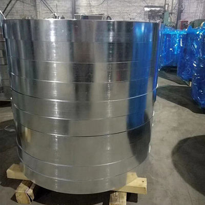 Faixa de aço galvanizado de carbono com largura personalizável 9,8-850 mm e revestimento Z41-Z60