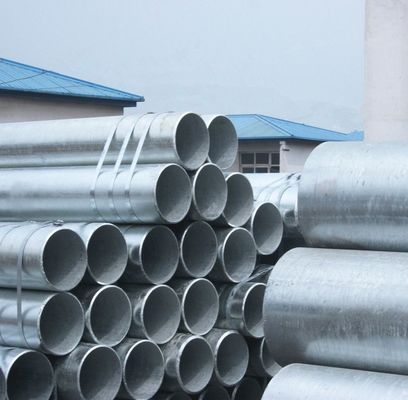 Testes rigorosos de tubos de aço galvanizados de diâmetro de 200 mm da norma ASTM baseados na técnica de laminagem a frio