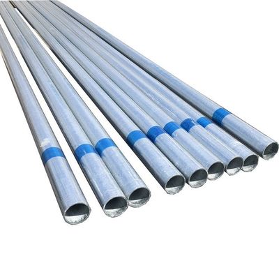 Tubo de aço galvanizado de spangle regular por tonelada com opção ligeiramente oleada de fabricantes respeitáveis