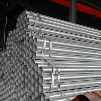 Tubos de aço galvanizado de 10 pés laminados a frio com base ligeiramente oleada com opções oleadas ou não oleadas