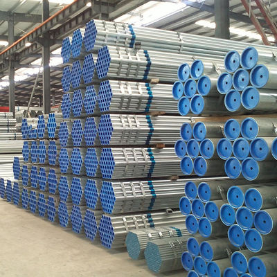 Tubos de aço galvanizado de 10 pés laminados a frio com base ligeiramente oleada com opções oleadas ou não oleadas