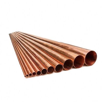 Tubos de cobre de 12 mm de diâmetro, de grau não ligado C1100 C1200, provenientes de fabricantes de renome