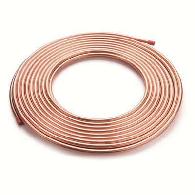 1 polegada de diâmetro tubos de cobre em 0,3 mm-80 mm de diâmetro exterior com matérias-primas e 30% de alongamento