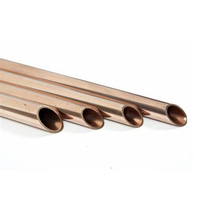 Serviço de perfuração tubo de cobre reto 1/4 71mm para processamento suave e duradouro