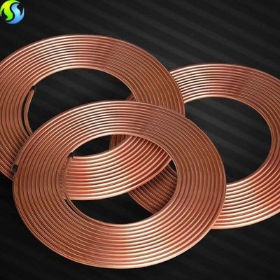 Serviço de perfuração tubo de cobre reto 1/4 71mm para processamento suave e duradouro
