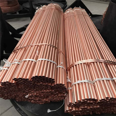 Serviço de perfuração tubo de cobre reto 1/4 71mm para processamento suave e duradouro