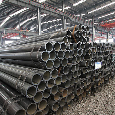 Grande inventário Q195 Q215 Q235 SS400 S235 ms tubo sem costura de aço carbono com certificado GS e tolerância ± 1%