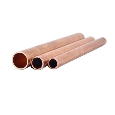 Tubo de cobre de resfriamento elevado não ligado com comprimento 1-12 ou conforme exigido pelos fabricantes