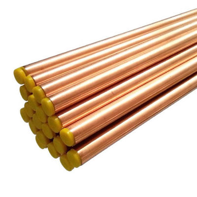 Materiais-primas Tubo de cobre de 300 mm de diâmetro, com grau C1100 C1200 e espessura da parede 1 mm-220 mm