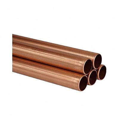 Materiais-primas Tubos de cobre retos 3/4x10 com e espessura da parede de 1 mm-220 mm
