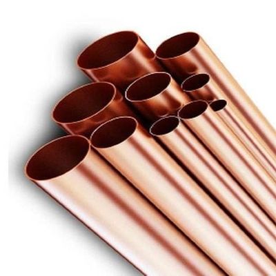 Materiais Brutos Tubo de cobre de 6,5 mm com serviço de processamento de descolagem e espessura da parede 1 mm-220 mm Sch5X-Sch XXS