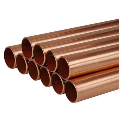 Materiais-primas Tubo de cobre não ligado de 6 mm com WT 0,5 mm-80 mm