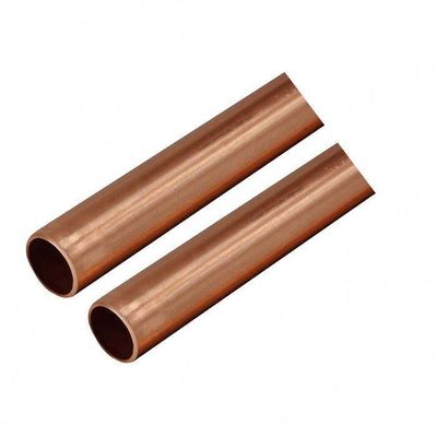 Resistência máxima ≥ 195 MPa Tubo de cobre recto para aplicações versáteis e duráveis