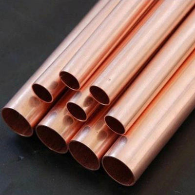 Tubos de cobre de 100 mm de diâmetro com serviço de processamento por perfuração de qualidade C1100 C1200