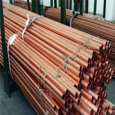 Tubos de cobre de 100 mm de diâmetro com serviço de processamento por perfuração de qualidade C1100 C1200