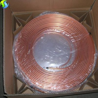 Tubos de cobre de 100 mm de diâmetro com serviço de processamento por perfuração de qualidade C1100 C1200