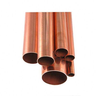 Materiais-Primas Tubo de bobina de cobre para ar condicionado com OD 1 mm-914 mm e resistência máxima ≥ 195 MPa