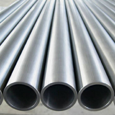 Tubos de aço inoxidável de secção redonda para serviço de processamento de descolagem em 201 304 304L 316 316L 410 430 Materiais