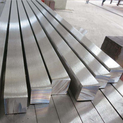 Barras quadradas de aço inoxidável de 10 mm da série 200 300 400 500 600 com tolerância ± 1% e padrão ASTM
