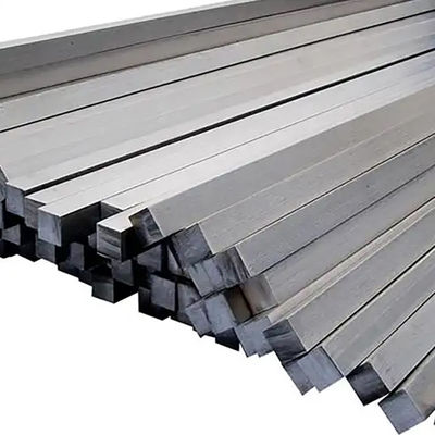 AISI 301 barras quadradas de aço inoxidável para tolerância ± 1% e acabamento de superfície 2B BA 2D 2BB da série 200 300 400 500 600