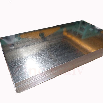 Produto quente Dx51d Dx52d Dx53d Chapa de aço galvanizado GL com superfície oleada ou não oleada