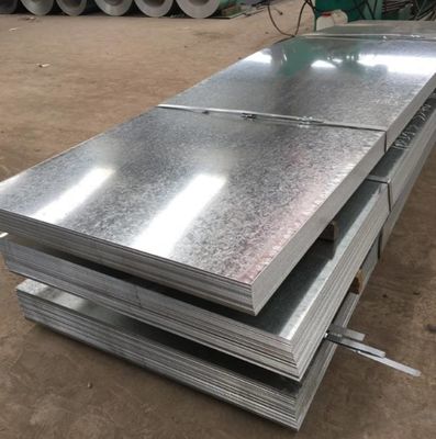 Dx51d Dx52d Dx53d Chapa de aço galvanizado 4x8 com técnica baseada em laminado a frio e ligeiramente oleada