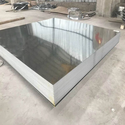 Dx51d Dx52d Dx53d Chapa de aço galvanizado com superfície ligeiramente oleada e técnica de laminagem a frio