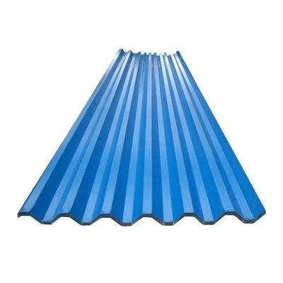 0.14-0.20MM Espessura Material GI Chapa de aço ondulado para fabricação de chapas onduladas a partir de