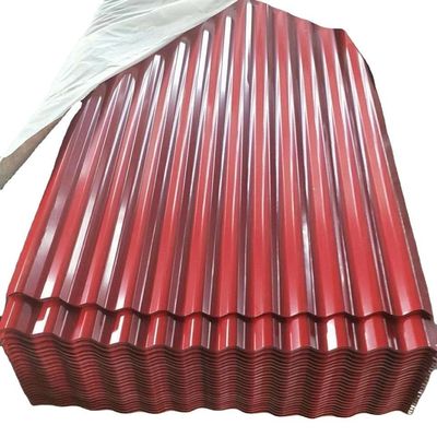 600-1500mm Largura Z41-Z60 Revestimento 0,2mm chapa de aço corrugado com testes rigorosos e garantia