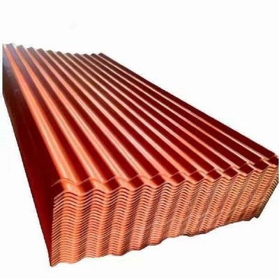 Aço galvanizado corrugado folha de rolo de estoque personalizado por com 0,14-0,20MM espessura e ± 1% tolerância